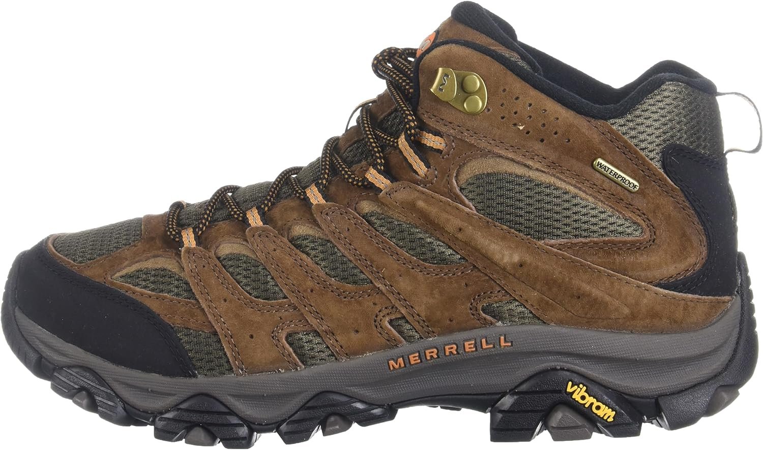 Merrell Mens Moab 3 Mid Waterproof Hiking Boot